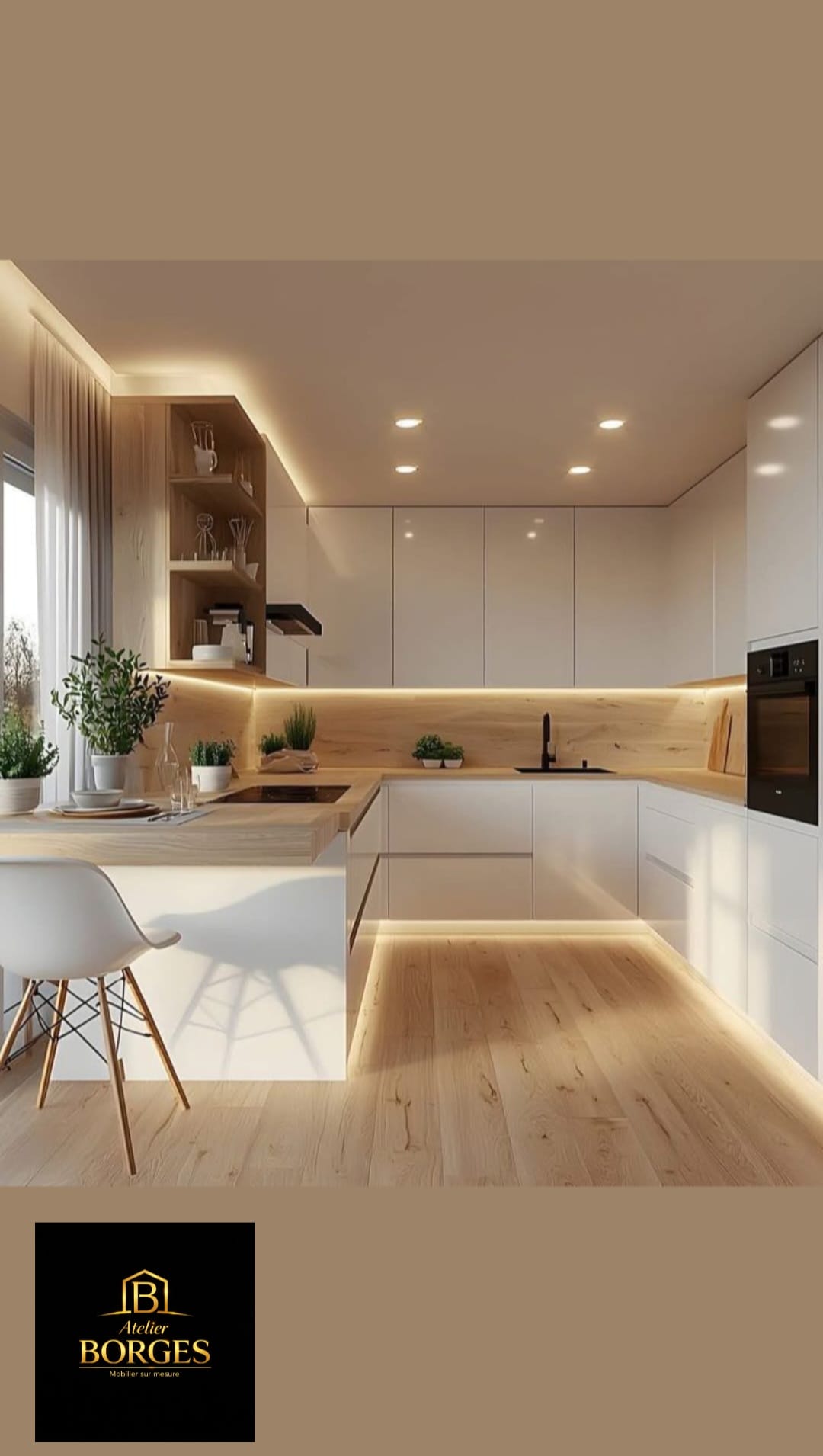 Cuisines élégantes et modernes