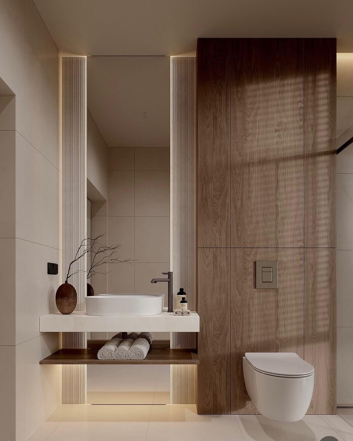 Salle de bain moderne
