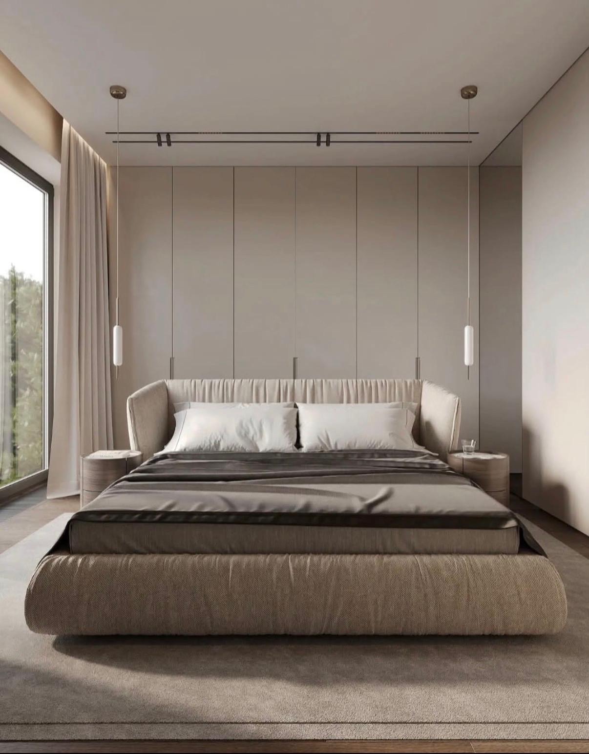 Chambre Moderne Sur Mesure – Élégance & Ambiance Luxe Hôtel