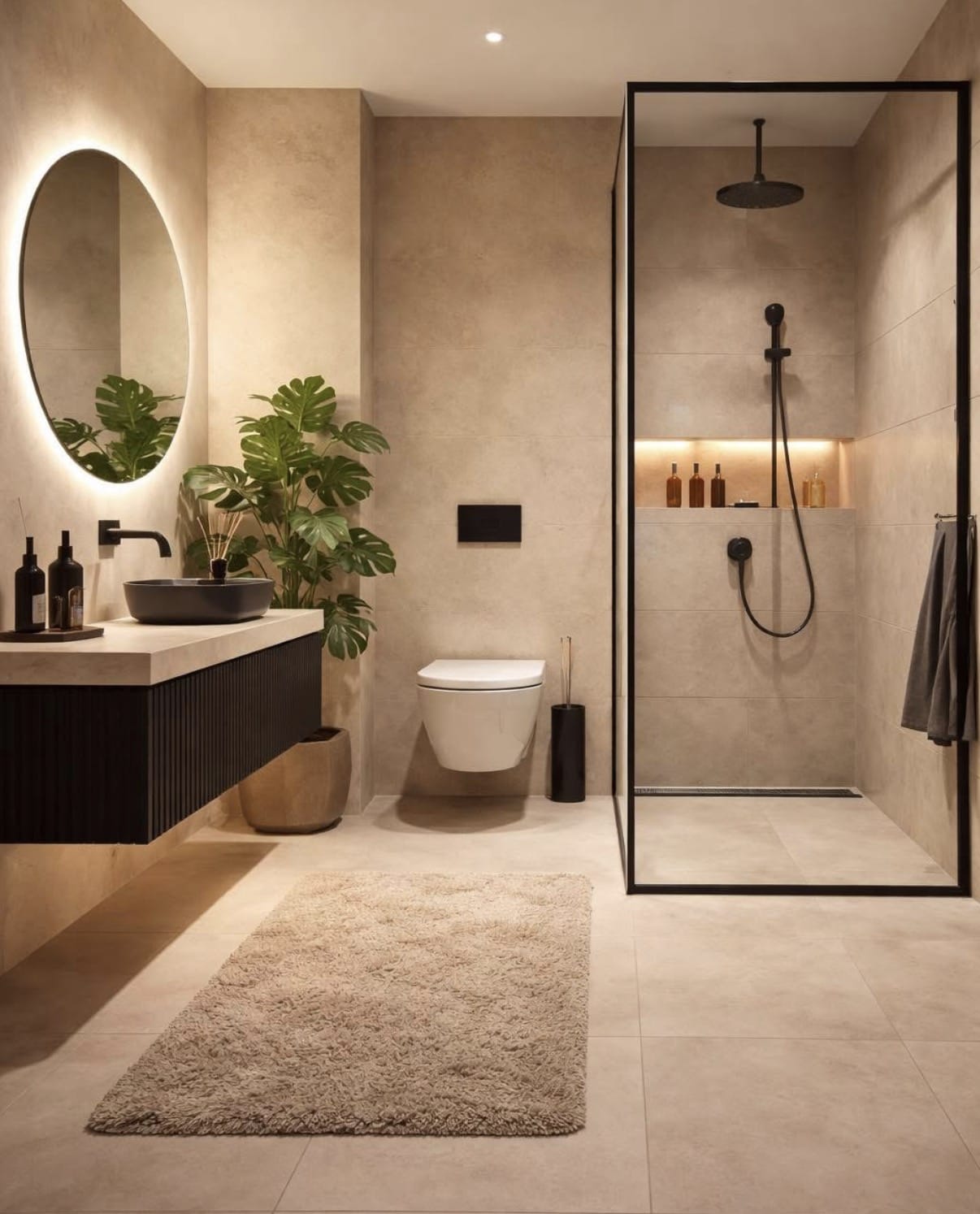 Salle de bain moderne