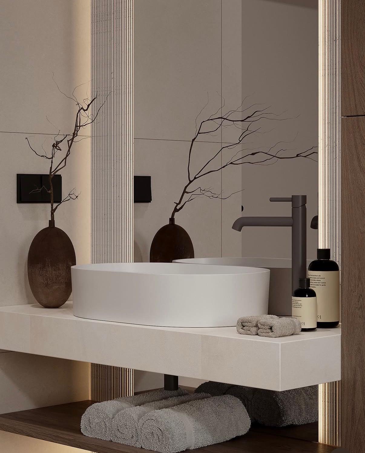 Salle de bain moderne