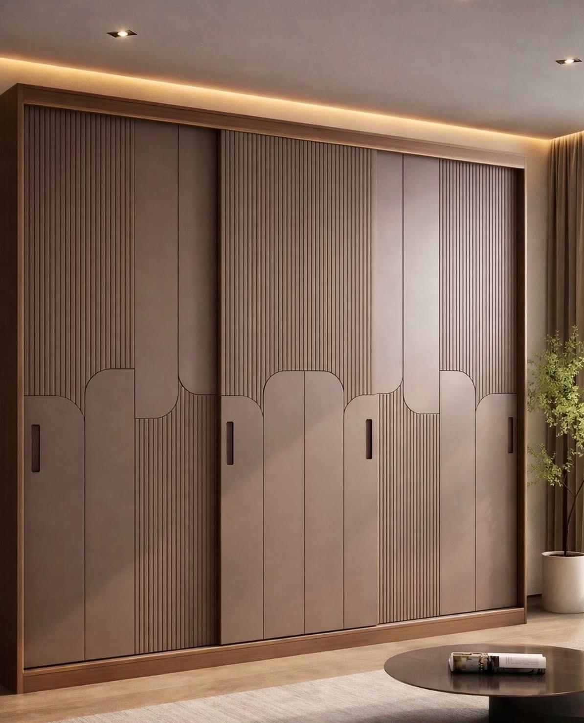 Dressing sur mesure moderne avec éclairage LED intégré