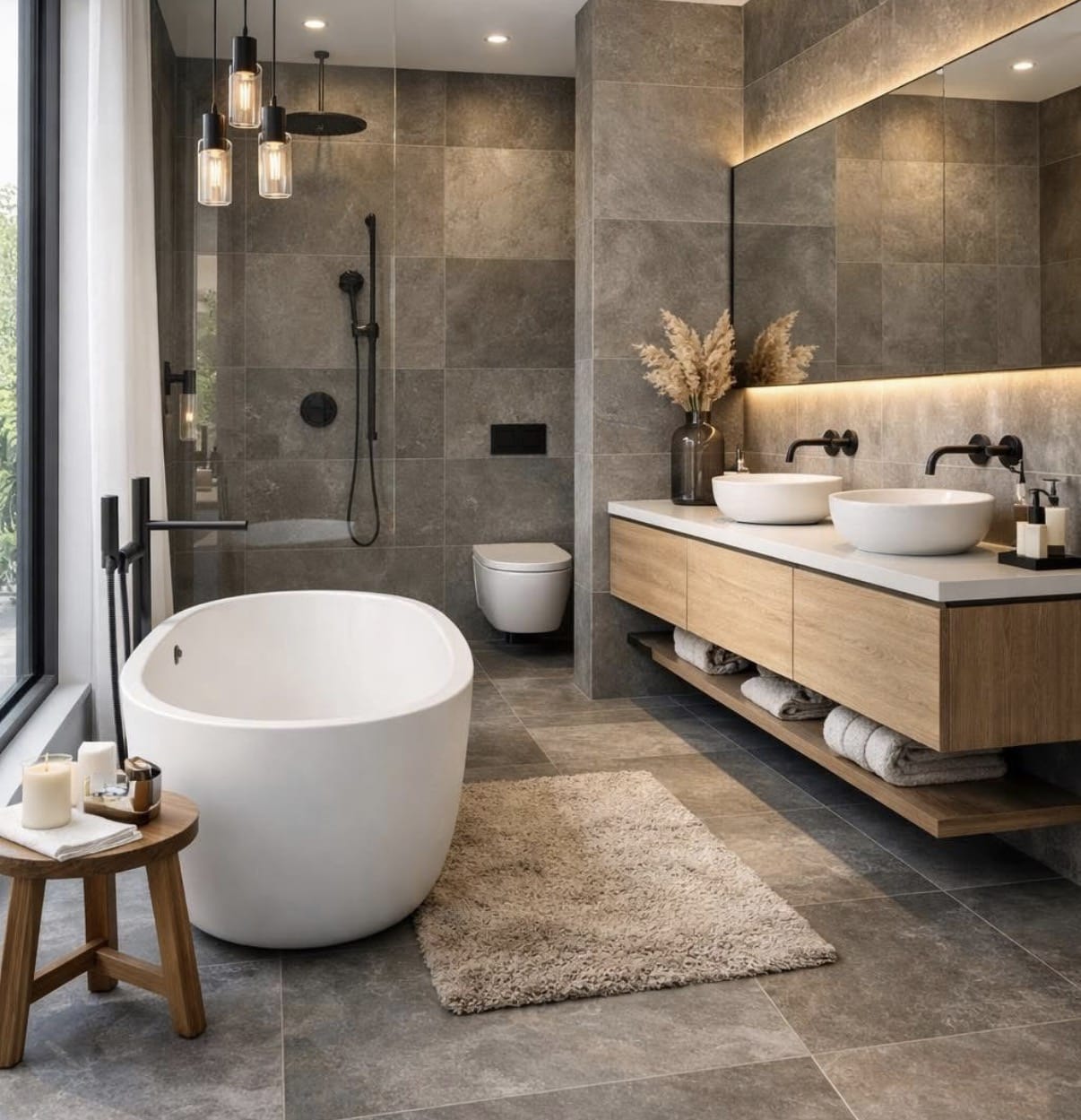 Salle de bain moderne
