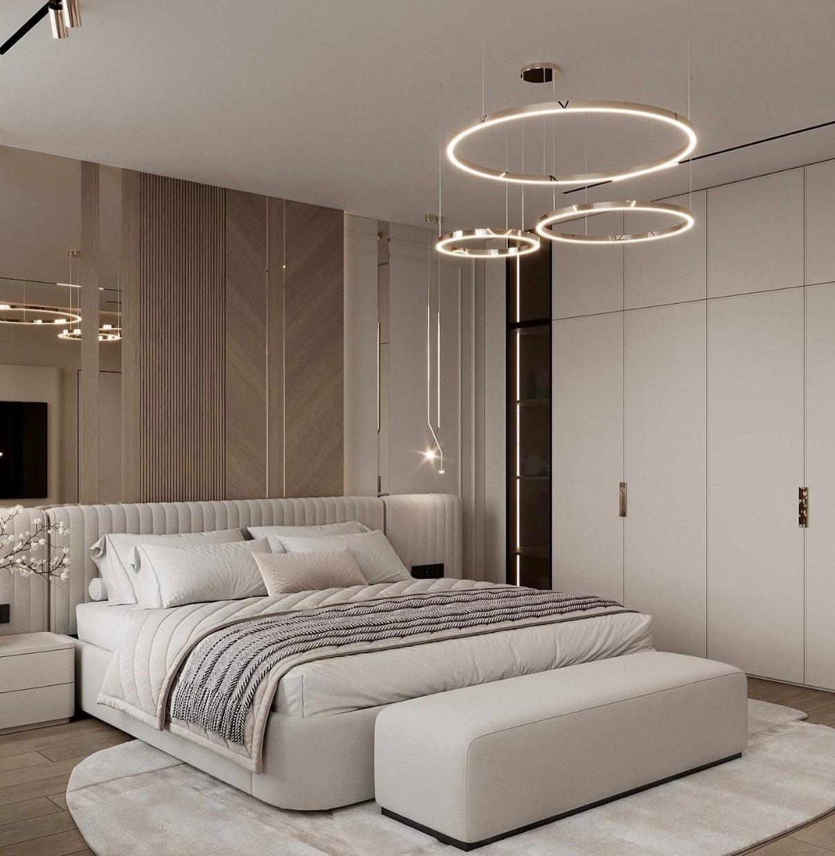 Chambre Moderne Sur Mesure – Élégance & Ambiance Luxe Hôtel