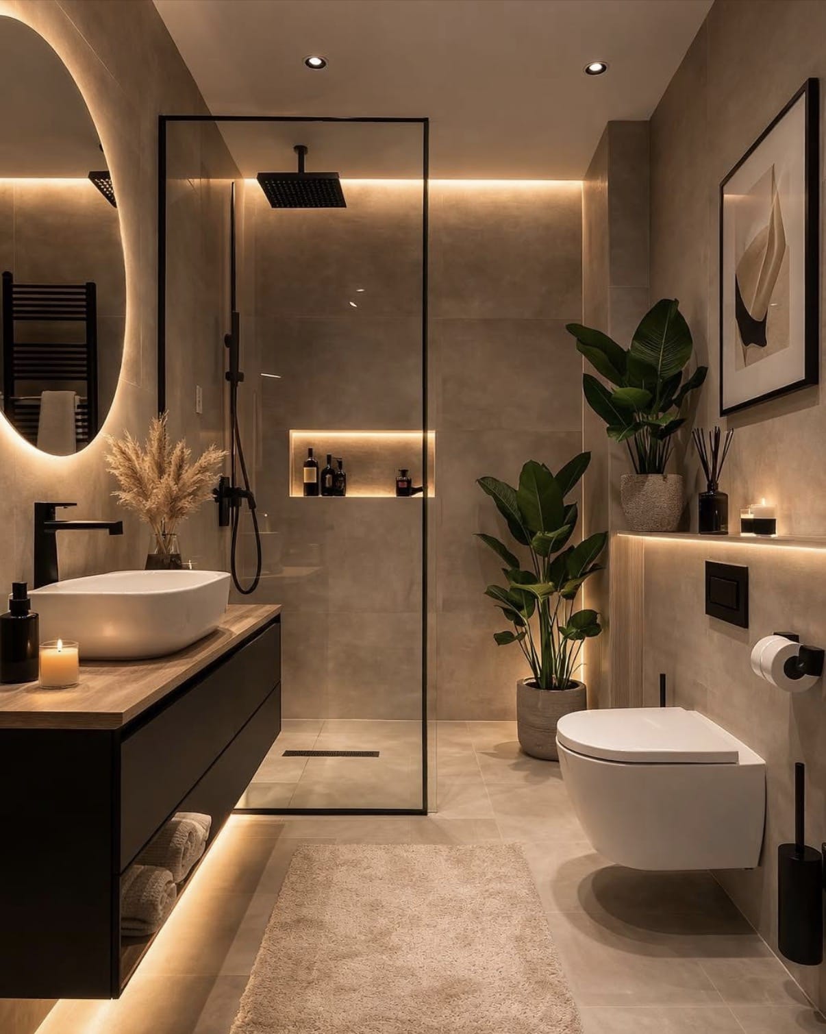 Salle de bain moderne