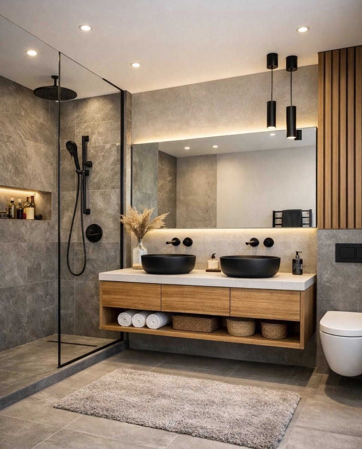 Salle de bain moderne