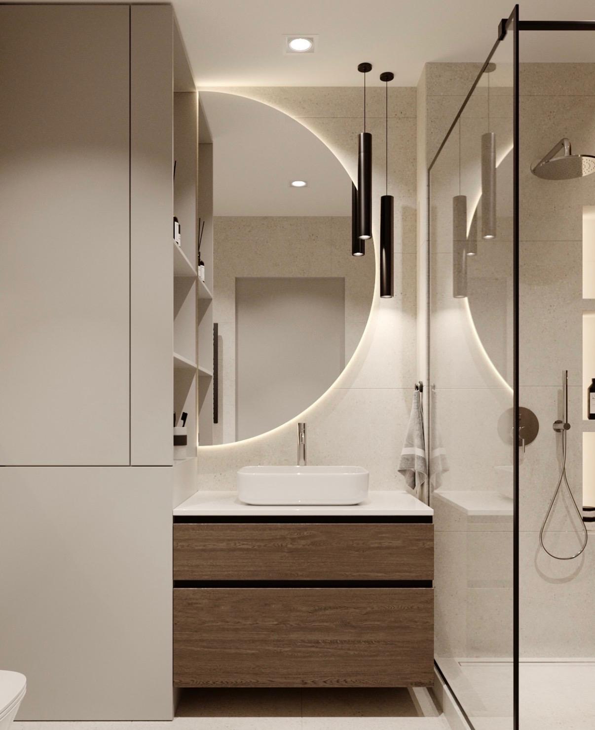 Salle de bain moderne