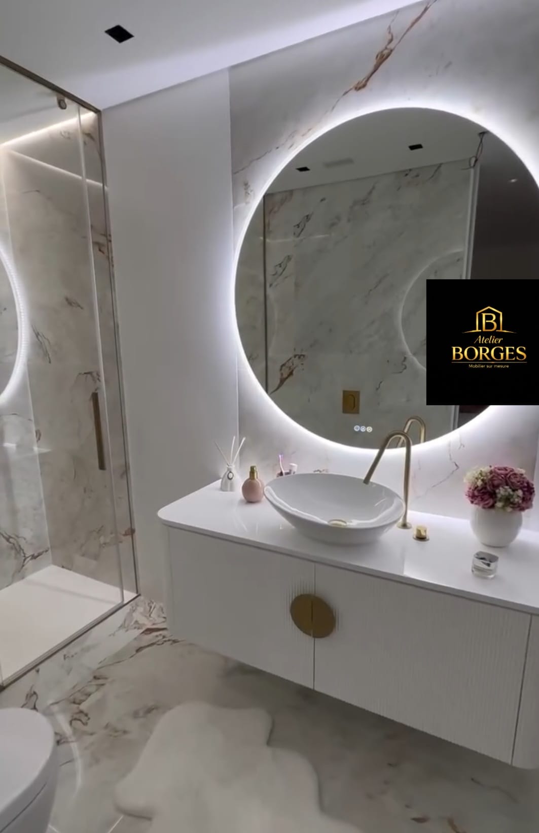 Salle de bain moderne