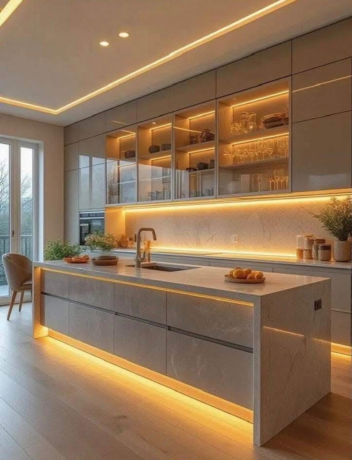Cuisines élégantes et modernes